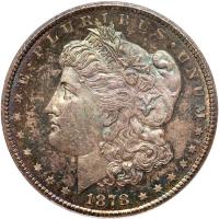 1878-CC Morgan $1 ANACS MS63 PL