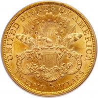 1878-S $20 Liberty PCGS AU58 - 2