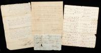 Revolutionary War Era 4 Manuscripts/Documents Including an ALS by Gouverneur Morris, Zebulon Butler, Richard Varick and a Robert