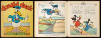 Rare, 1936 Beautifully Illustrated Book from Walt Disney, "Donald Duck" in Fine Condition