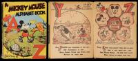 Scarce 1936 "Mickey Mouse Alphabet Book" in Very Good Condition