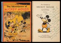 Rare 1931 Adventures of Mickey Mouse (Book One) with a Lengthy Inscription About the Edition Written and Signed by Roy O. Disney