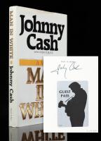 Johnny Cash Autographed Copy of MAN IN WHITE