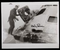 Apollo 7 Splashdown NASA Black and White 10x8 NASA Photo