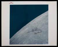 Apollo 13 Fred Haise Signed Red Number Print.