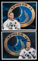 Apollo 14 Moonwalkers Signed Lithos