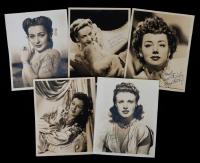 Five Stars of RKO Pictures as Talented as They Were Beautiful: Ginger Rogers, Rosalind Russell, Bonita Granville and Two of Anne