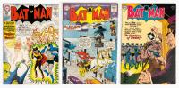 Batman No.85 D.C. Comics 1954, No.153 D.C. Comics 1963 and No.161 D.C. Comics 1964.