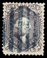 24Â¢ violet Used Stamp