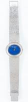 Lady's Vintage Bueche Girod 18K White Gold and Lapis Watch ca. 1970s