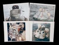 Lot of 17 NASA Photos Most with Red Serial Numbers, Including Some from Apollo 8