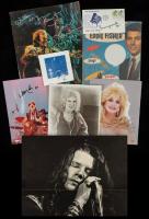 Collection of 20+ Signed Pieces by Musicians: Rare Janis Joplin, Luciano Pavarotti, Dolly Parton, Neil Diamond, Mary Wilson, Wil