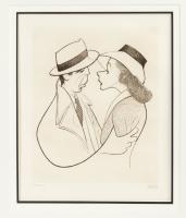 Hirschfeld, Al. "Casablanca" Signed Edition APXX/XXX