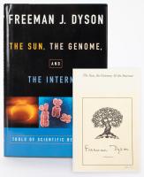 Dyson, Freeman J. "The Sun. The Genome. The Internet" Signed First Edition.