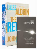 Apollo XI: Buzz Aldrin Autographed Books: "Encounter with Tiber" and "The Return", Near to Mint