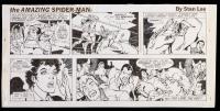 The Amazing Spider-Man Original Comic Strip Art 5-1-1988