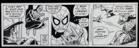 The Amazing Spider-Man Original Comic Strip Art 3-27-1990