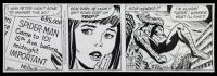 The Amazing Spider-Man Original Comic Strip Art 10-22-1990