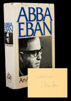 Eban, Abba. "Abba Eban: An Autobiography" Inscribed & Signed Edition