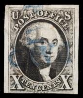 10Â¢ black Used Stamp