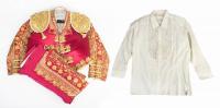 Elaborate Matador Costume of Exceptional Quality, No Production Identified, Little Evidence of Wear. Jacket, Pants, Shirt, Hat
