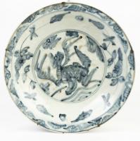 Large Beautiful, Early 19th Century Chinese Dragon Bowl