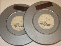 (2) Gemini 6 Rendevous 16mm Film Rolls In Cans From The Collection Of Dick Underwood.