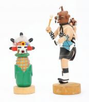 Two Very Unusual Kachinas: "Mudhead" and "Corn Boy"