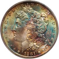 1881-S Morgan $1 PCGS MS63