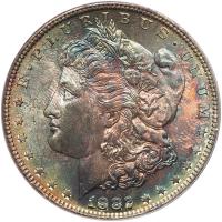 1882-S Morgan $1 PCGS MS65