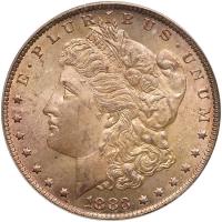 1883-O Morgan $1 PCGS MS65