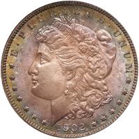 1902 Morgan $1 NGC MS64