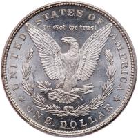 1878 Morgan $1. 7 Tail Feathers, Rev of 1879 PCGS MS63 - 2