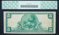 $5 National Bank Note. First NB of Suffield, CT. Ch. 497. Fr. 587. PCGS-C Very Fine 20 Apparent. - 2