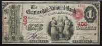 $1 National Bank Note. Charter Oak NB, Hartford, CT. Ch. 486. Fr. 380b. PMG Very Fine 20