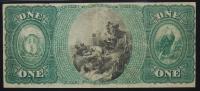 $1 National Bank Note. Charter Oak NB, Hartford, CT. Ch. 486. Fr. 380b. PMG Very Fine 20 - 2