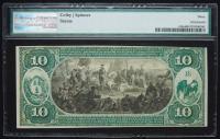 $10 National Bank Note. First NB of Portland, CT. Ch. 1013. Fr. 412a. PMG Very Fine 30. - 2