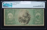 $1 National Bank Note. New Britain NB, CT. Ch. 1184. Fr. 380b. PMG Choice Fine 15 - 2