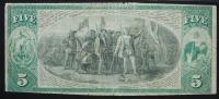 $5 National Bank Note. National Mahaiwe Bank of Great Barrington, MA. Ch. 1203. Fr. 397. PMG Fine 12 - 2