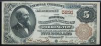 $5 National Bank Note. Brooks NB of Torrington, CT. Ch. 5231. Fr. 477. PMG Very Fine 20