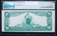 $10 National Bank Note. First NB of Bridgeport, CT. Ch. 335. Fr. 626. PMG Choice Extremely Fine 45 - 2