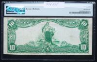 $10 National Bank Note. Waterbury NB, Waterbury, CT. Ch. 780. Fr. 624. PMG Very Fine 25 - 2