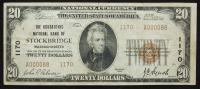 $20 National Bank Note. Housatonic NB, Stockbridge, MA. Ch. 1170. Fr. 1802-2.