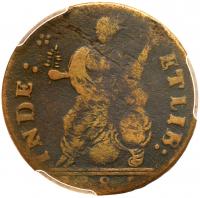 Connecticut 1785 Copper. Bust Right, Miller 4.3-D PCGS G4 - 2