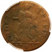 Connecticut 1785 Copper. Bust Right. Miller 3.3-F.3 - 2