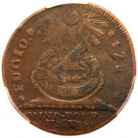 1787 Fugio Cent. States United. Newman 7-T Rarity 4 PCGS VF25