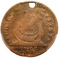 1787 Fugio Cent. Newman 16-N, R-3