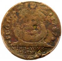 1787 Fugio Cent. Newman 13-R Rarity 4