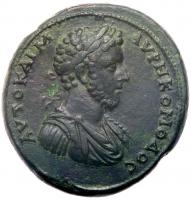 Commodus. Ã Medallion 45 mm (50.85 g), AD 177-192 Nearly EF