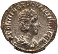 Herennia Etruscilla. BI Tetradrachm (11.60 g), Augusta, AD 249-251